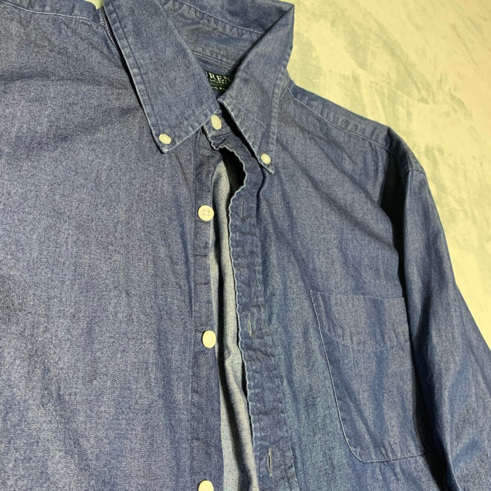 Ralph Lauren light denim button down